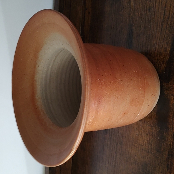 Wheel Thrown Vase Ceramic Pottery by Mason,  Pioneer Pottery Fall Color - Picture 2 of 9